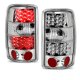 Chevy Suburban 2000-2006 Clear LED Tail Lights