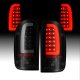 Toyota Tacoma 1995-2000 Black Smoked LED Tail Lights Tube