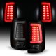 Dodge Ram 2009-2018 Black Smoked Tube LED Tail Lights