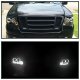 Ford F150 2004-2008 Black Dual Halo Projector Headlights with LED