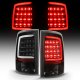 Dodge Ram 2009-2018 Black Smoked LED Tail Lights Tube