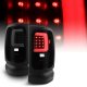 Dodge Ram 1994-2001 Black Smoked Tube LED Tail Lights