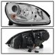 Mercedes Benz S Class 2003-2006 Clear HID Projector Headlights