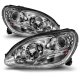 Mercedes Benz S Class 2000-2005 Chrome Projector Headlights