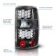 GMC Yukon 2000-2006 Black LED Tail Lights