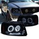 Ford F150 2004-2008 Smoked Halo Projector Headlights with LED