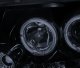 Ford F150 2004-2008 Smoked Halo Projector Headlights with LED