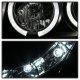 Toyota Tacoma 2005-2011 Black CCFL Halo Projector Headlights with LED