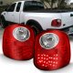 Ford F150 Flareside 1997-2003 LED Tail Lights Red and Clear