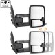 Ford F350 Super Duty 2008-2016 White Tow Mirrors Smoked Switchback LED DRL Sequential Signal