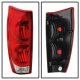Chevy Avalanche 2002-2006 Red and Clear Tail Lights