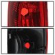 Chevy Avalanche 2002-2006 Red and Clear Tail Lights