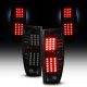 Chevy Avalanche 2002-2006 Black Smoked LED Tail Lights