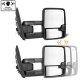 Ford F550 Super Duty 2008-2016 Chrome Tow Mirrors Clear LED Lights Power Heated