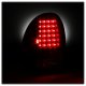 Dodge Caravan 1996-2000 Black LED Tail Lights