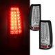 Chevy Silverado 2500 2003-2004 Clear Custom LED Tail Lights