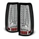 Chevy Silverado 3500 2003-2006 Clear Custom LED Tail Lights