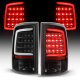 Dodge Ram 3500 2010-2018 Black LED Tail Lights Tube