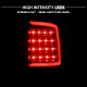 Dodge Ram 2500 2010-2018 Black LED Tail Lights Tube