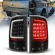 Dodge Ram 2500 2010-2018 Black LED Tail Lights Tube
