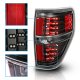Ford F150 2009-2014 Black LED Tail Lights