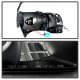 Dodge Ram 3500 1994-2002 Black Halo Projector Headlights with LED