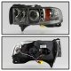 Dodge Ram 3500 1994-2001 Smoked Halo Projector Headlights with LED