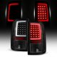 Dodge Ram 2013-2018 Black Neon LED Tail Lights