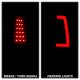 Chevy Silverado 2003-2006 Black Smoked LED Tube Tail Lights
