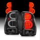 Chevy TrailBlazer 2002-2009 Black LED Tail Lights Tube