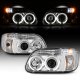 Ford Explorer 1995-2001 Clear Dual Halo Projector Headlights