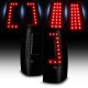 Chevy Silverado 2003-2006 Black Smoked Custom LED Tail Lights