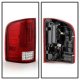 Chevy Silverado 2007-2013 Red and Clear LED Tail Lights