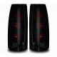Chevy Tahoe 1995-1999 Black Smoked Tail Lights