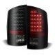 Dodge Ram 2500 2003-2006 Black Smoked LED Tail Lights