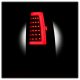 Chevy Silverado 2003-2006 Black LED Tube Tail Lights