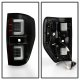 Ford F150 2009-2014 Black Tube LED Tail Lights