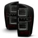 Toyota Tacoma 2016-2023 Black Smoked Tube LED Tail Lights