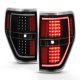 Ford F150 2009-2014 Black LED Tail Lights Tube