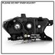 Toyota Tacoma SR 2016-2023 Black Projector Headlights LED DRL Switchback Signal