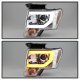 Ford F150 2009-2014 Projector Headlights LED DRL Switchback Signal