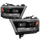 Dodge Ram 1500 2019-2022 Black Projector Headlights LED DRL Dynamic Signal