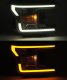 Ford F150 2018-2020 Black Projector Headlights LED DRL Dynamic Signal Activation