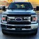 Ford F550 Super Duty 2017-2019 Glossy Black LED Projector Headlights DRL Dynamic Signal Activation