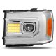 GMC Sierra 2500HD 2007-2014 Projector Headlights LED DRL Dynamic Signal Activation