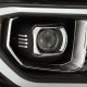 Toyota Tundra 2007-2013 Black Projector Headlights LED DRL Activation