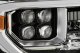 Toyota Tundra 2014-2021 Black LED Quad Projector Headlights DRL Activation Level
