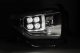 Toyota Tundra 2014-2021 Glossy Black LED Quad Projector Headlights DRL Activation Level