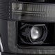 Ford F550 Super Duty 2011-2016 Glossy Black Smoked LED Projector Headlights DRL Dynamic Signal Activation