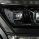 Ford F150 2015-2017 Glossy Black Smoked LED Quad Projector Headlights DRL Dynamic Signal Activation